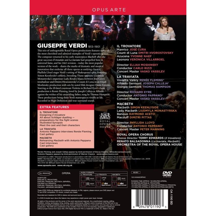 Verdi: Trovatore, Traviata, Macbeth - slide-1