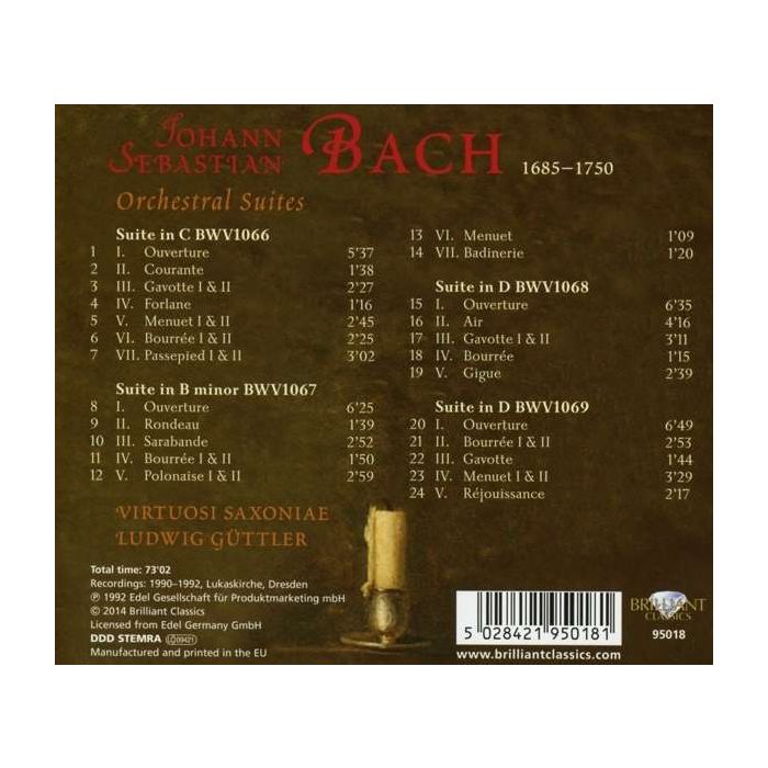 Bach: Orchestral Suites - slide-1