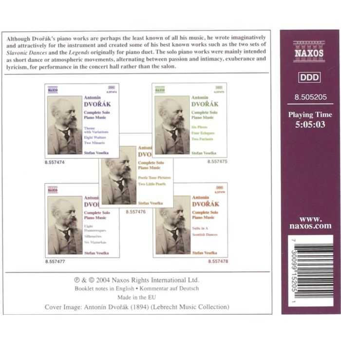 Dvorak: Complete Solo Piano Music - slide-1