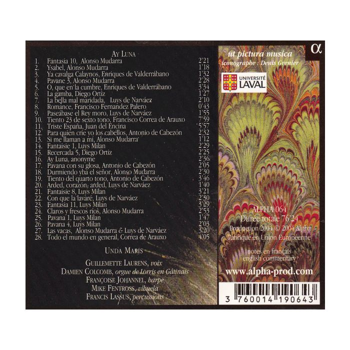 Narvaez / Milan / Encina / Ortiz: Ay Luna - slide-1