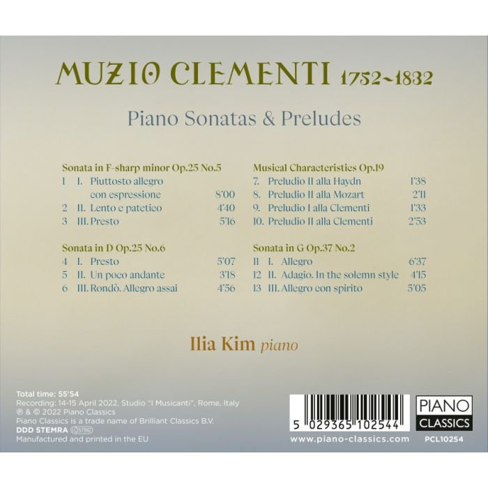 Clementi: Piano Sonatas & Preludes - slide-1