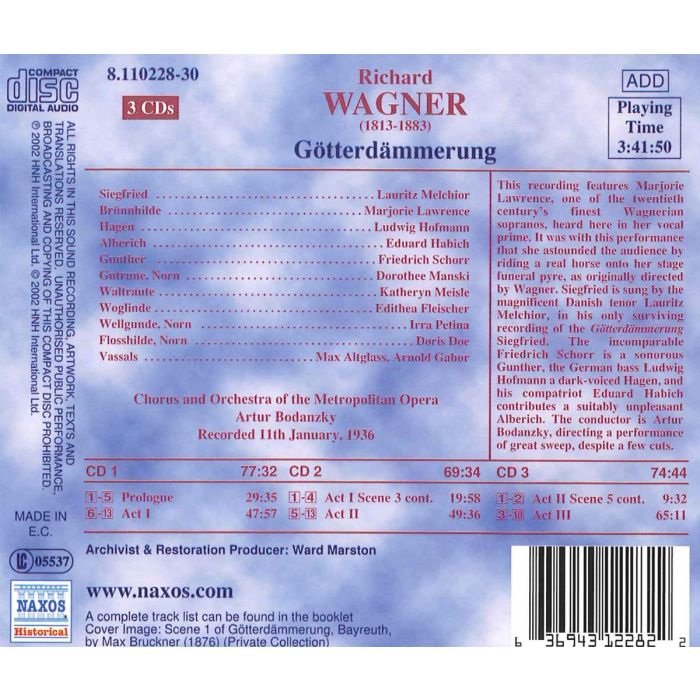 WAGNER: Gotterdemmerung - slide-1
