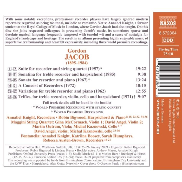 JACOB: Chamber Music with Recorder - slide-1