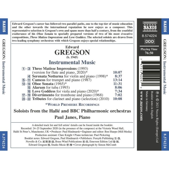 Gregson: Instrumental Music - slide-1