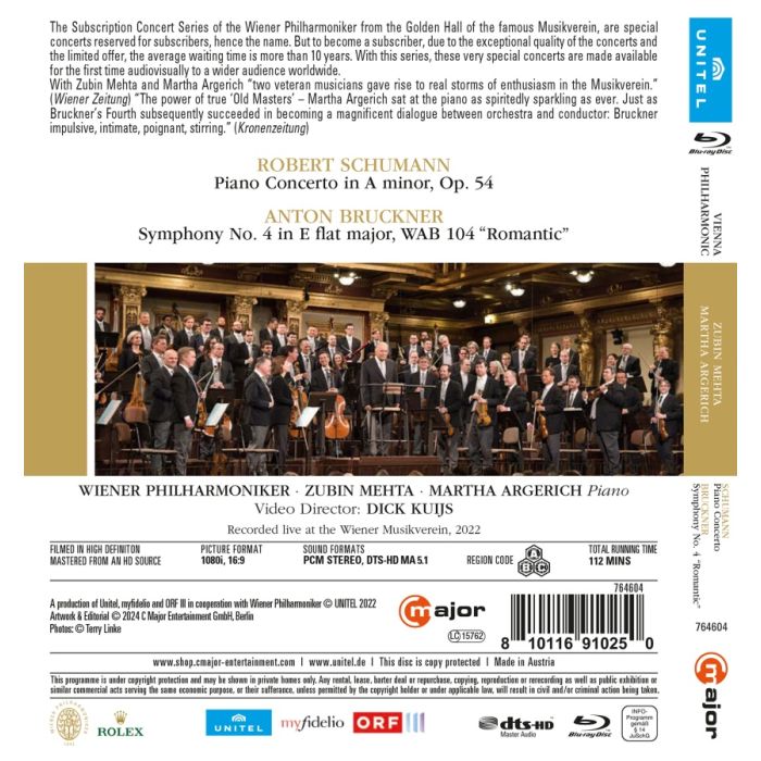 Vienna Philharmonic - Martha Argerich & Zubin Mehta (BD) - slide-1