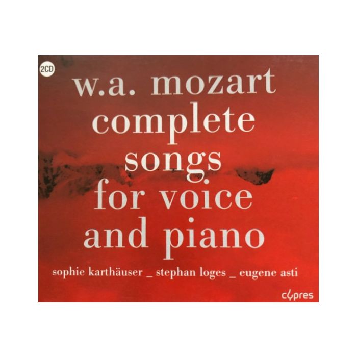 Mozart: Complete Songs for Voice and Piano