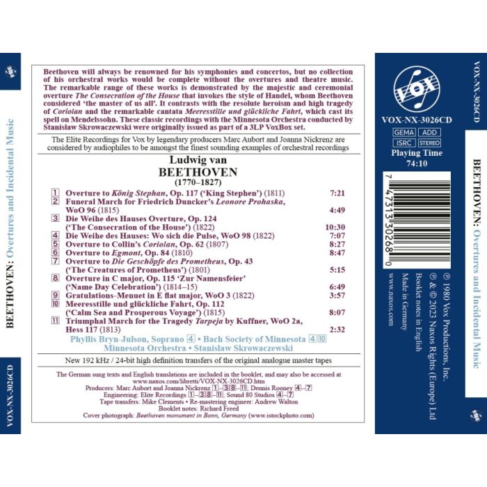 Beethoven: Overtures and Incidental Music - slide-1