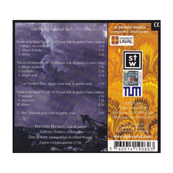 BACH CF: Solo a Viola di gamba - slide-1
