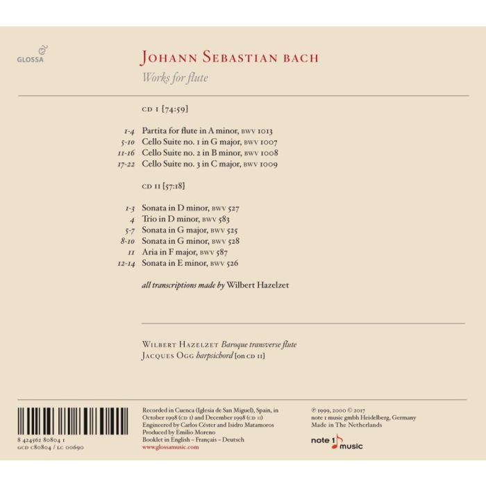 Bach: Works for flute - slide-1