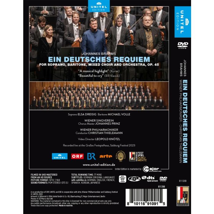 Brahms: Ein Deutsches Requiem (DVD) - slide-1