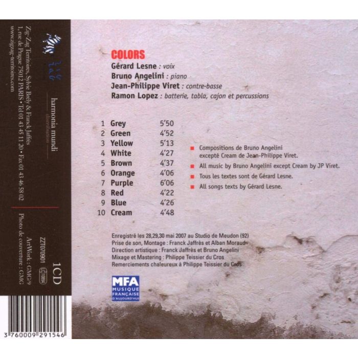 Lesne/Angelini/Viret/Lopez: Colors - slide-1