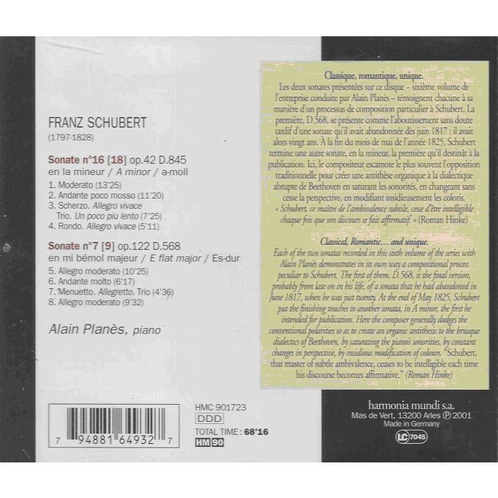 Schubert: Sonates D. 568 & D. 845 - slide-1