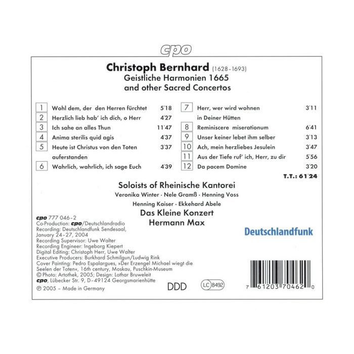 BERNHARD: Geistliche harmonien - slide-1