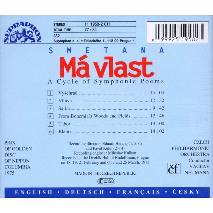 Smetana: Ma Vlast (My Country) - slide-1