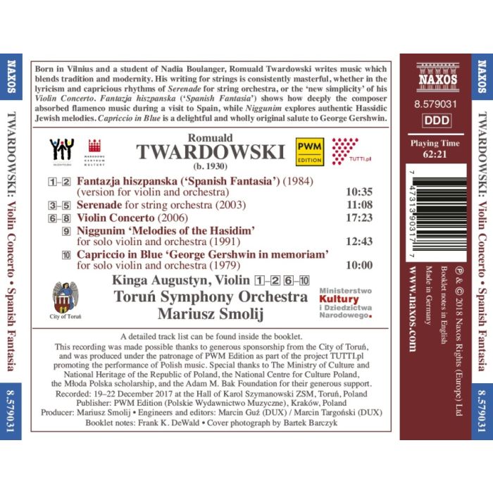 Twardowski: Violin Concerto - slide-1