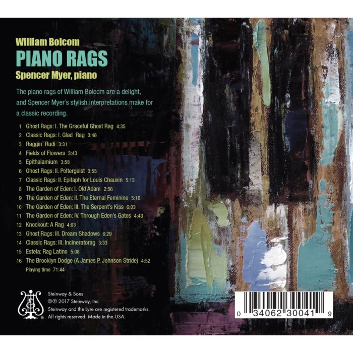 Bolcom: Piano Rags - slide-1