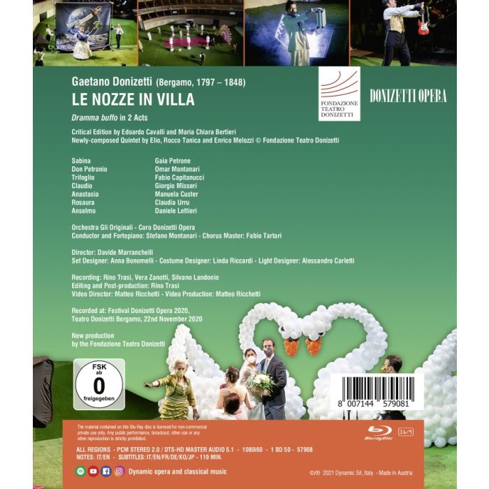 Donizetti: Le Nozze in Villa - slide-1