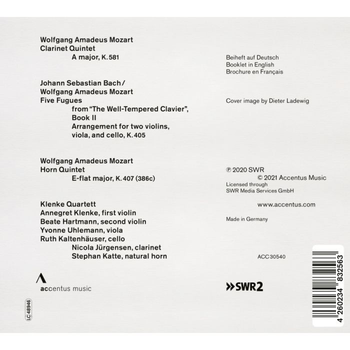 Mozart: Clarinet Quintet; Horn Quintet - slide-1