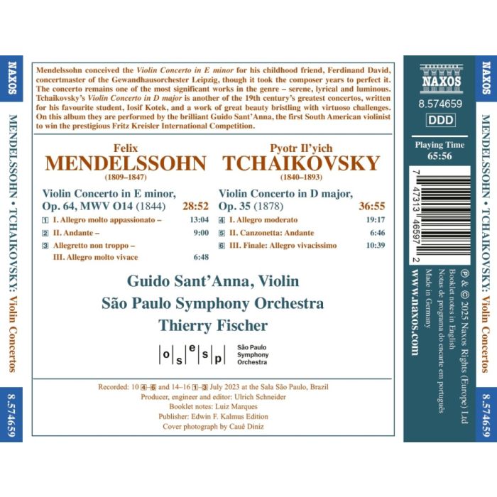 Mendelssohn & Tchaikovsky: Violin Concertos - slide-2