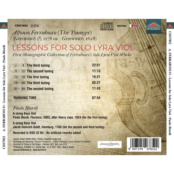 Ferrabosco: Lessons for Solo Lyra Viol - slide-1