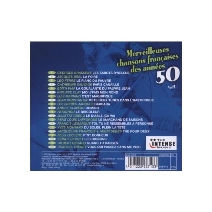 Merveilleuses Chansons Francaises - slide-1