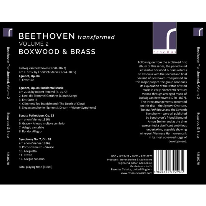 Beethoven Transformed, Volume 2 - slide-1