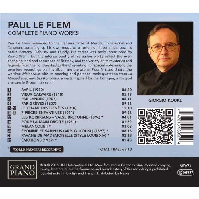 Le Flem: Complete Piano Works - slide-1