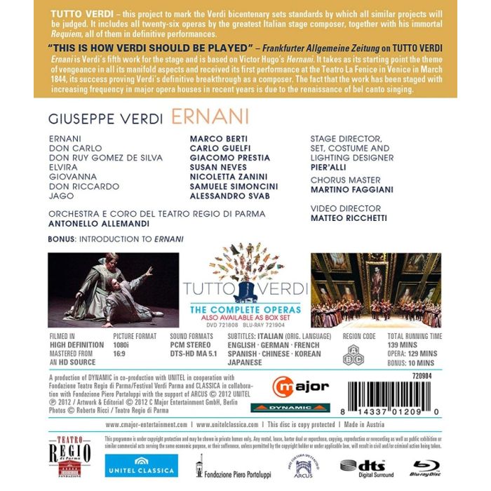 Verdi: Ernani / Teatro Regio di Parma - slide-1