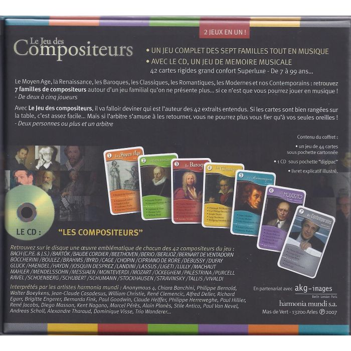 Le Jeu des Compositeurs -  gra muzyczna - slide-1