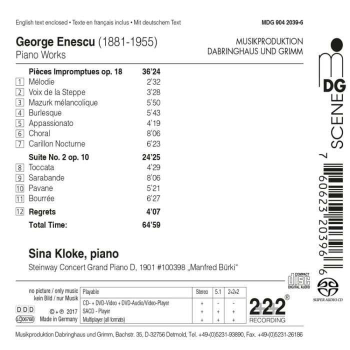 Enescu: Piano Works - slide-1