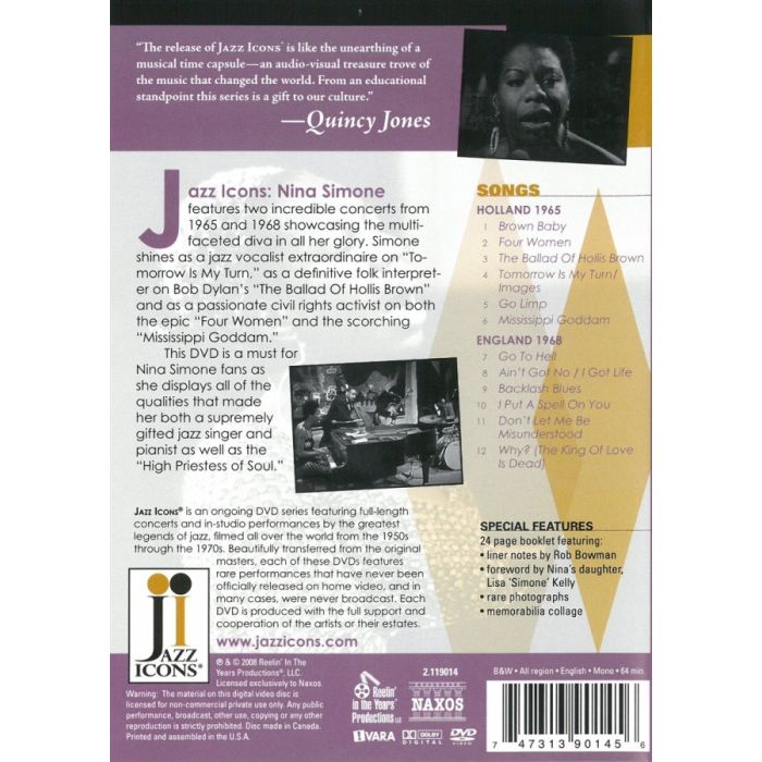 Nina Simone: Live in '65 and '68 - slide-1