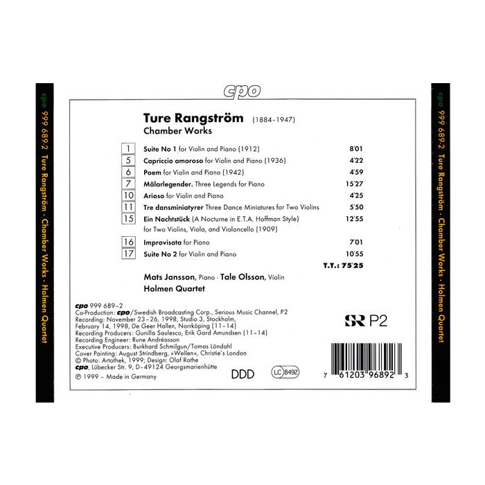 RANGSTROEM: Chamber Works - slide-1