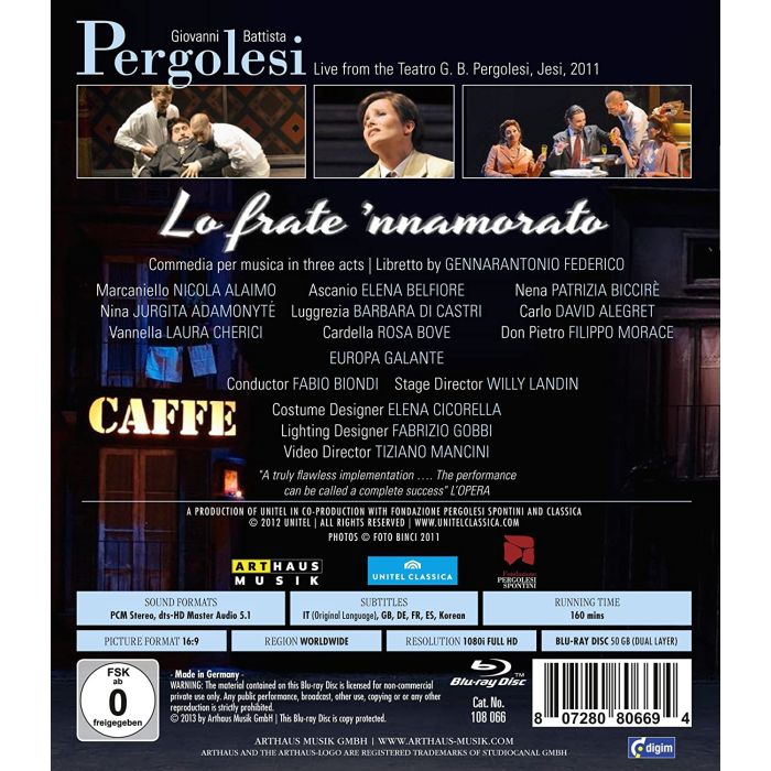 Pergolesi: Lo frate nnamorato - slide-1