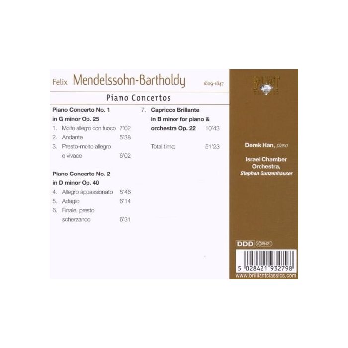Mendelssohn: Piano Concertos - slide-1