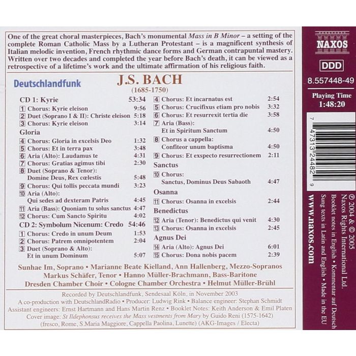 BACH: Mass in B Minor - slide-1