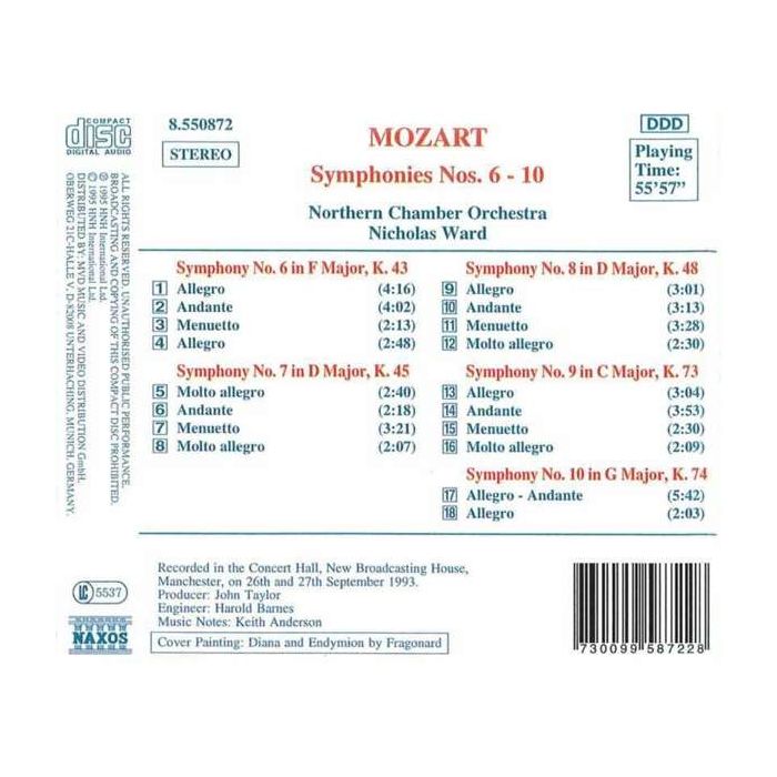 Mozart: Symphonies 6-10 - slide-1