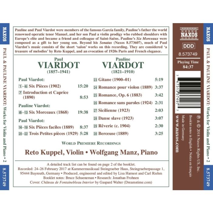 Viardot: Six Pièces; Six Morceaux; Six Pièces faciles - slide-1