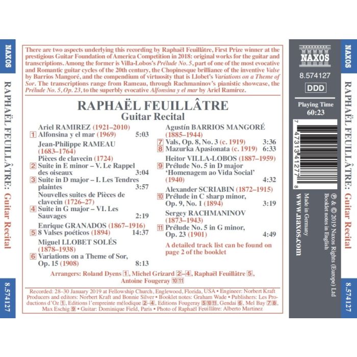 Raphaël Feuillâtre Guitar Laureate Recital - slide-1