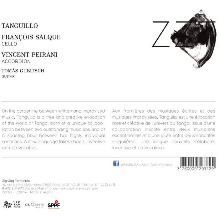 Tanguillo - Astor Piazzolla, Vincent Peirani, Jocelyn Mienniel, Tomás Gubitsch - slide-1