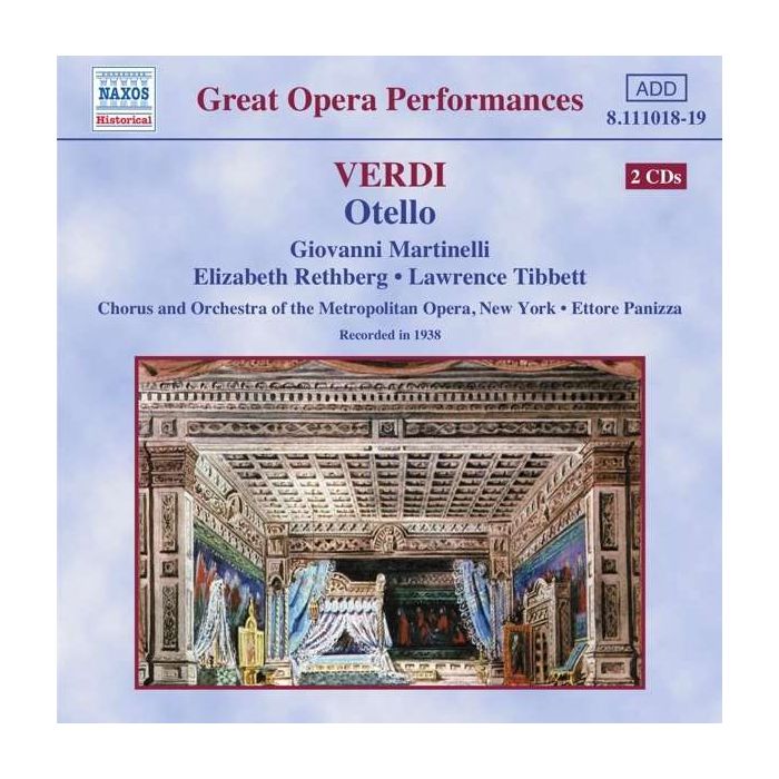 Verdi : Otello ( r. 1938 )