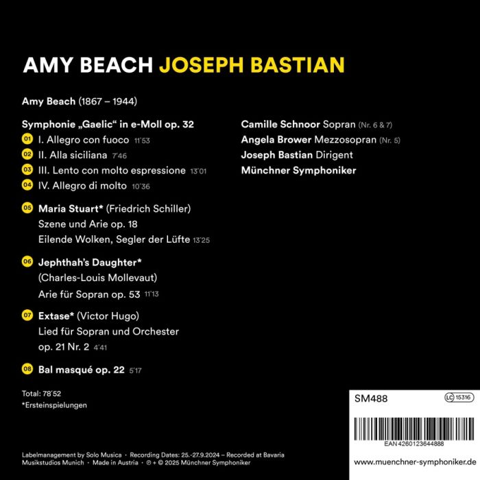 Beach: Symphonie „Gaelic; Songs & Arias - slide-1