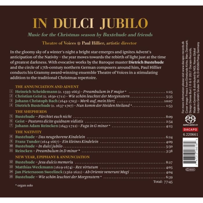 IN DULCI JUBILO - Music for the Christmas season by Buxtehude and friends - slide-1