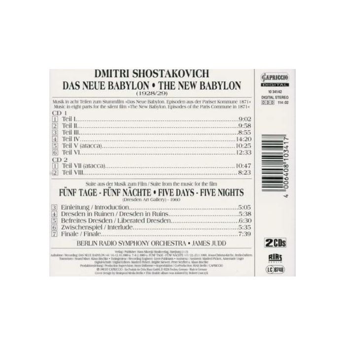 Shostakovich: New Babylon/Five Days and Five Nights - slide-1