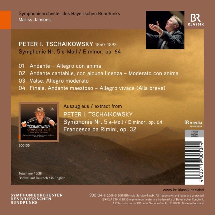 TCHAIKOVSKY: Symphony no. 5 - slide-1