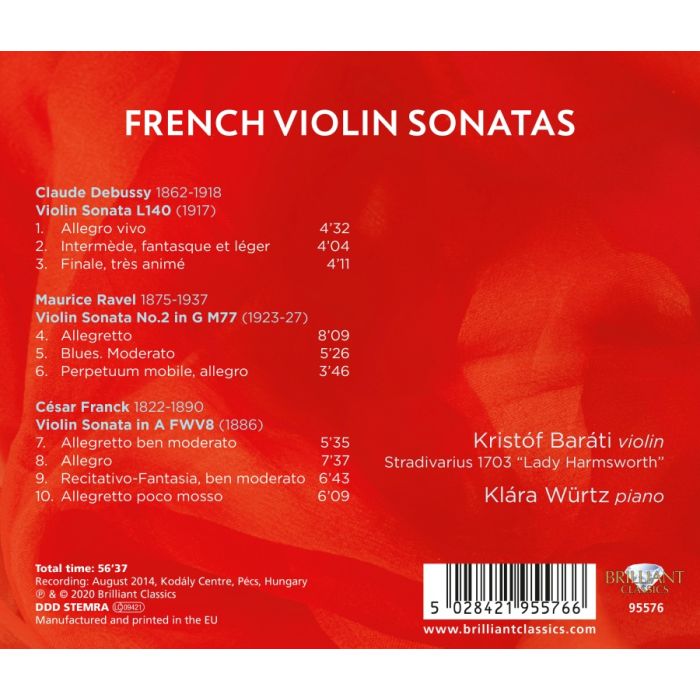 Debussy / Ravel / Franck: French Violin Sonatas - slide-1