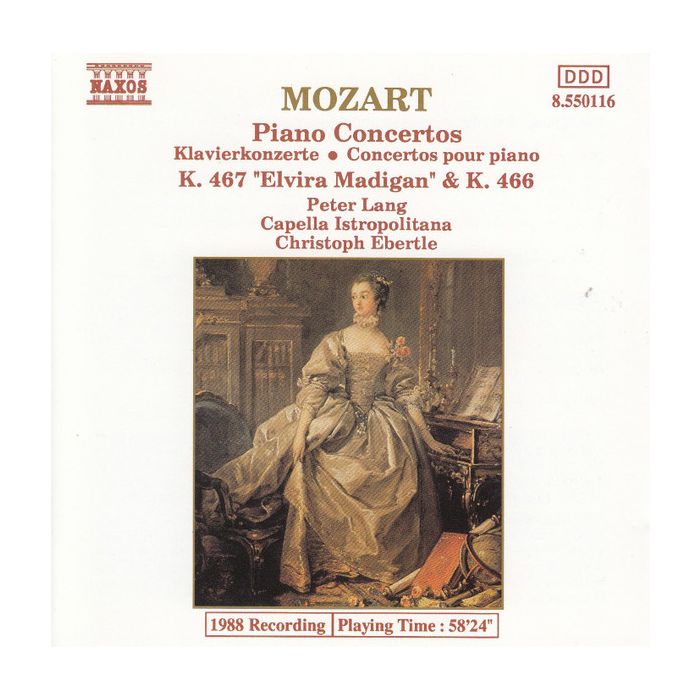 MOZART: Piano concertos K.467 & K.466