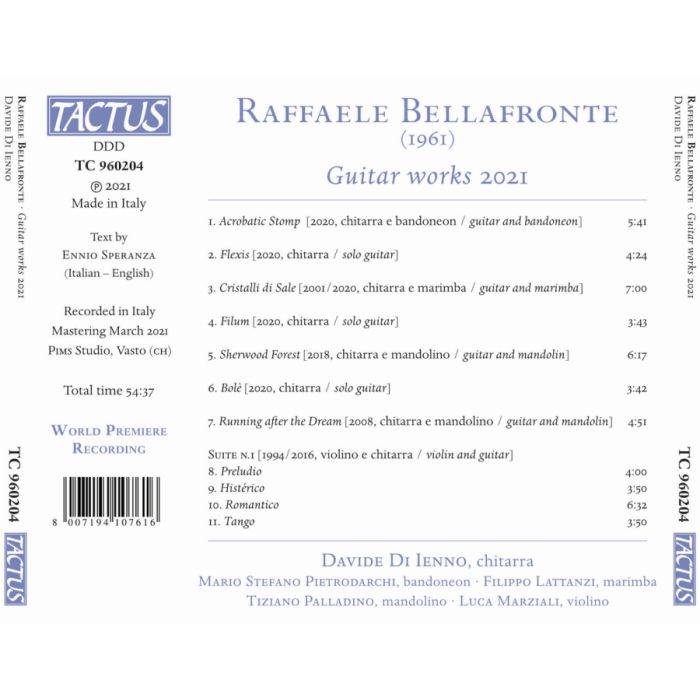 Bellafronte: Guitar Works 2021 - slide-1
