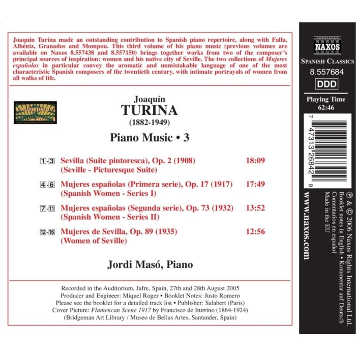 Turina: Piano Music, Vol. 3 - slide-1