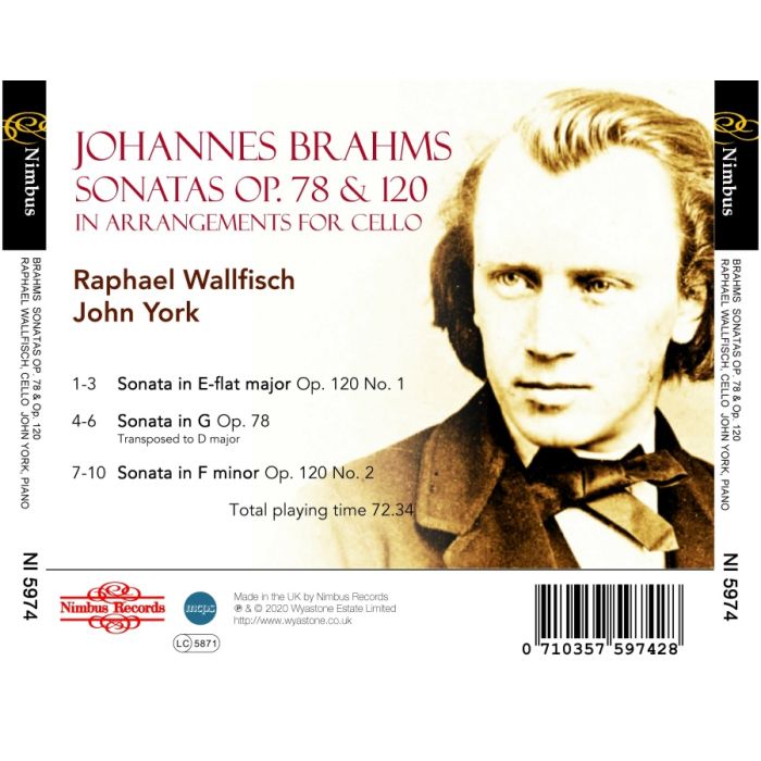 Brahms: Sonatas op. 78 & 120 - slide-1