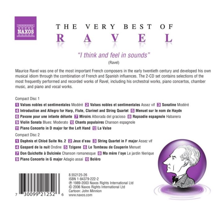 THE VERY BEST OF RAVEL - slide-1